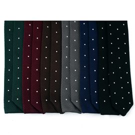 [MAESIO] KNT5048 Knit Dot Necktie Width 6.5cm 6Colors _ Men's ties, Suit, Classic Business Casual Fashion Necktie, Knit tie, Made in Korea
